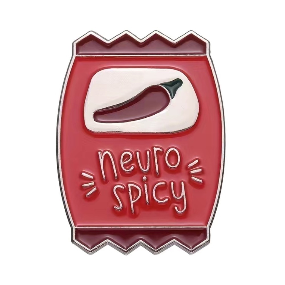 (3/$15) Neuro Spicy Enamel Pin